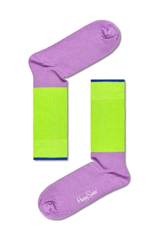 Κάλτσες Happy Socks πράσινο
