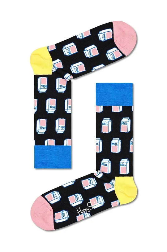 Κάλτσες Happy Socks μαύρο