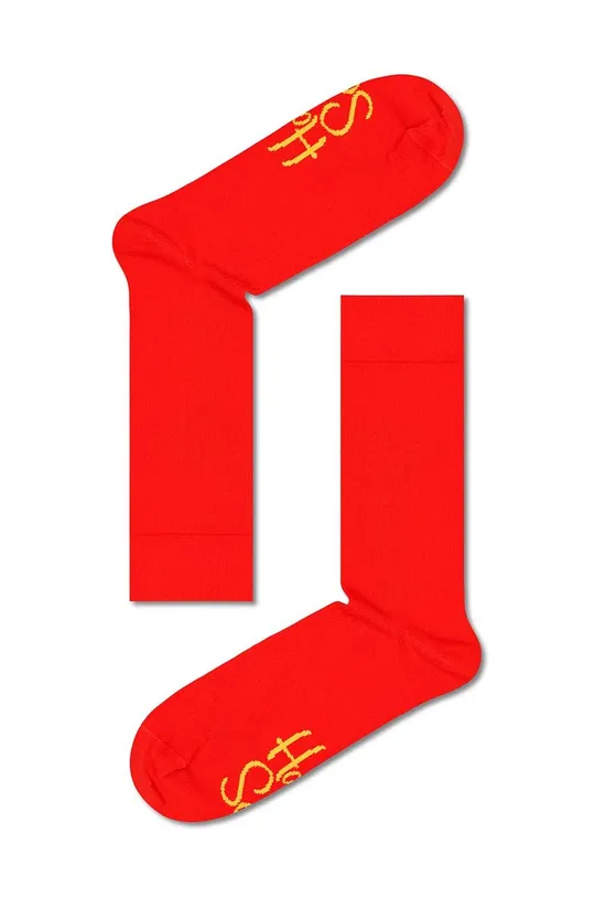 Κάλτσες Happy Socks κόκκινο