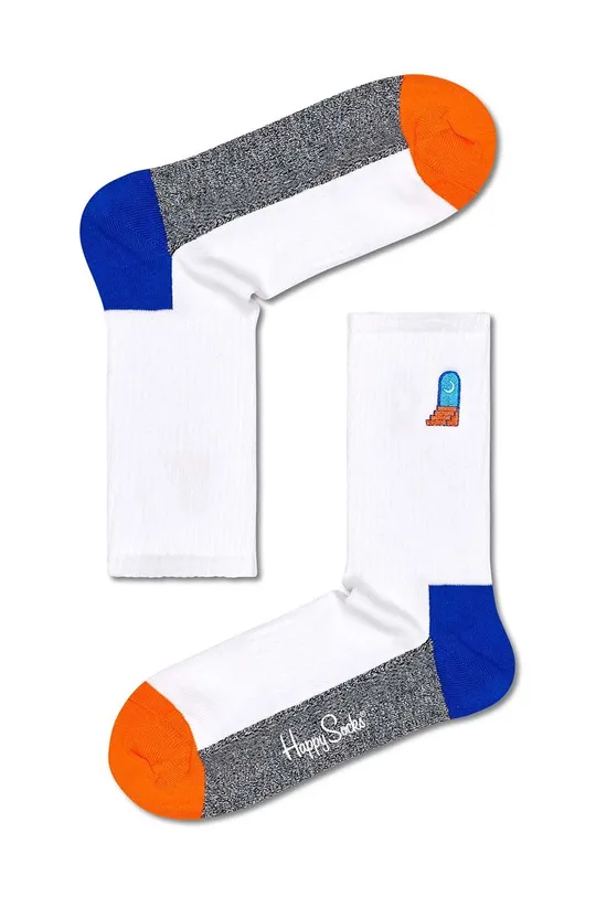 Ponožky Happy Socks biela