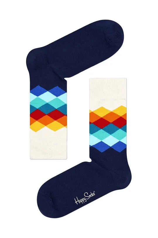 Κάλτσες Happy Socks σκούρο μπλε