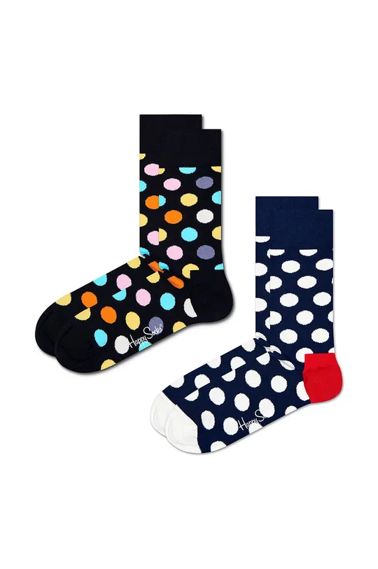 többszínű Happy Socks zokni 2 pár Női