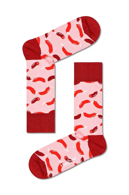 Nogavice Happy Socks 3-pack pisana