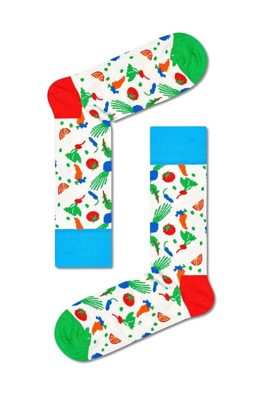 Happy Socks skarpetki 3-Pack 86 % Bawełna, 12 % Poliamid, 2 % Elastan