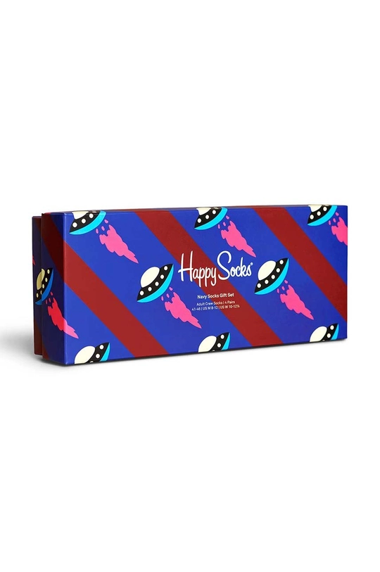 viacfarebná Ponožky Happy Socks 4-pak Dámsky