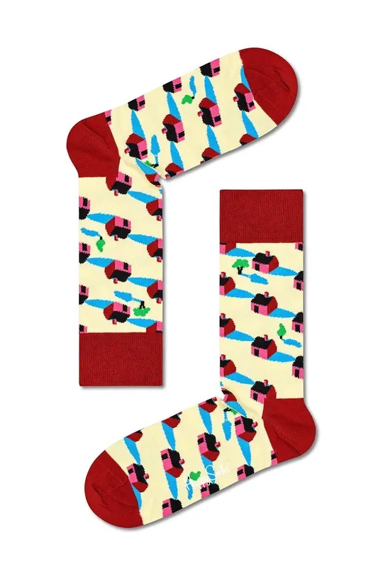 барвистий Шкарпетки Happy Socks 7-pack