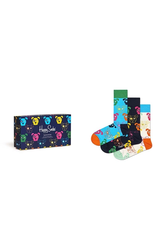 pisana Nogavice Happy Socks 3-pack Ženski