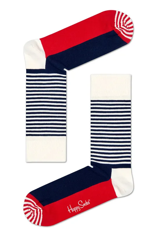 Носки Happy Socks 4-pack  86% Хлопок, 12% Полиамид, 2% Эластан