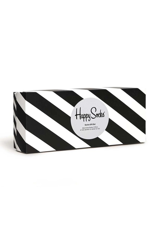 Happy Socks skarpetki 4-Pack czarny