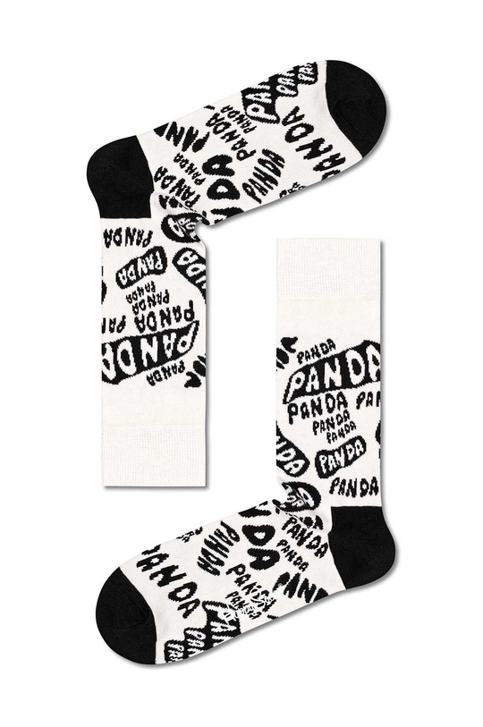 Κάλτσες Happy Socks 4-pack x WWF  86% Βαμβάκι, 12% Πολυαμίδη, 2% Σπαντέξ