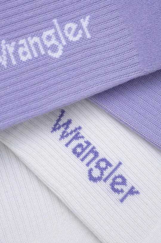 Ponožky Wrangler fialová
