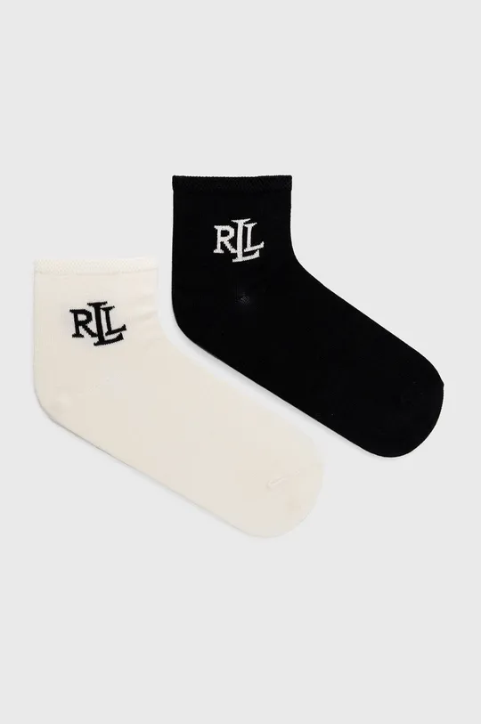 μαύρο Lauren Ralph Lauren κάλτσες jedwabne (2-pack) Γυναικεία