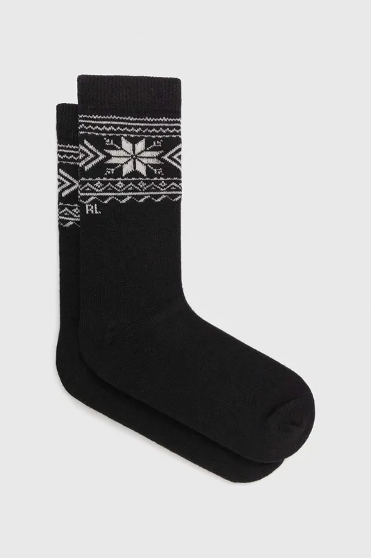 μαύρο Μάλλινες κάλτσες Polo Ralph Lauren Γυναικεία