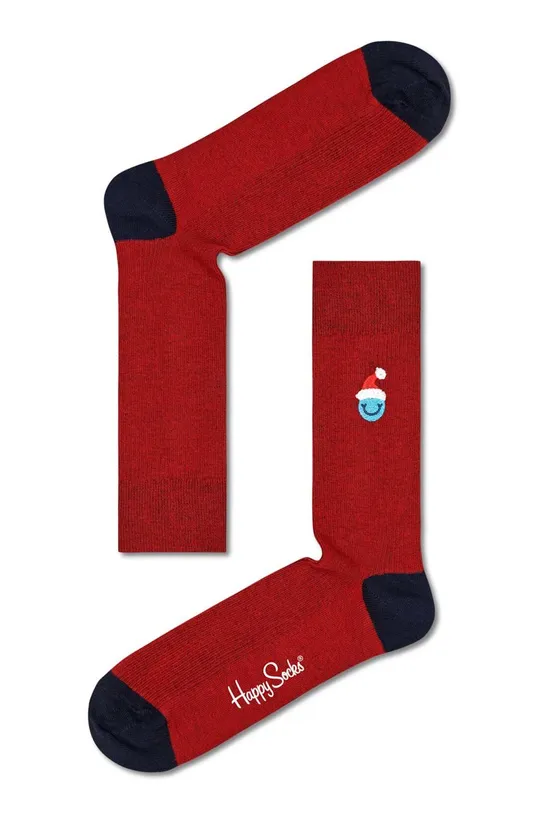πολύχρωμο Κάλτσες Happy Socks Decoration Time 3-pack
