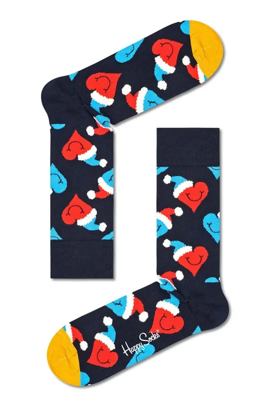 Κάλτσες Happy Socks Holiday Vibes 4-pack πολύχρωμο