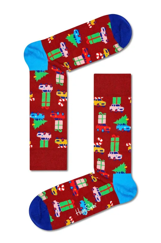 Κάλτσες Happy Socks Holiday Vibes 4-pack