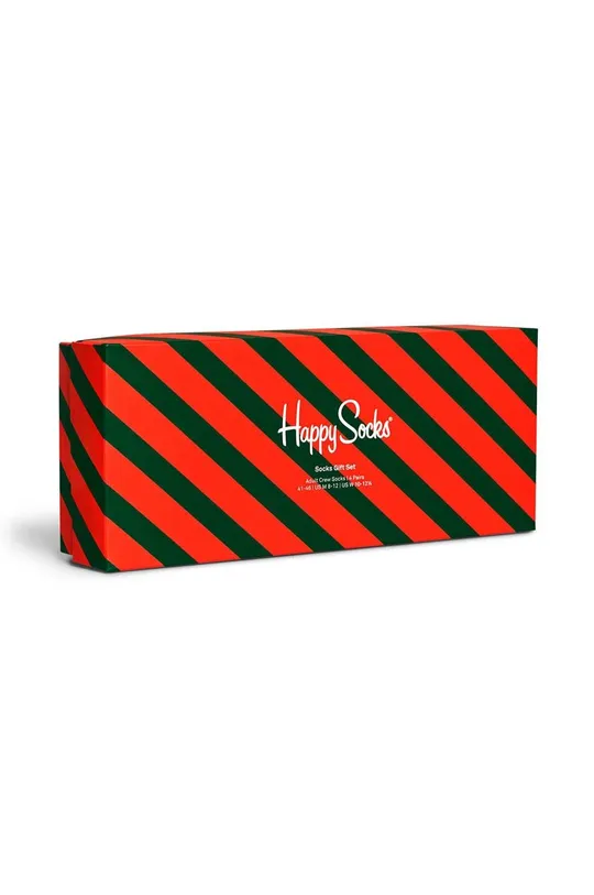 multicolore Happy Socks calzini Holiday Classics pacco da 4 Unisex
