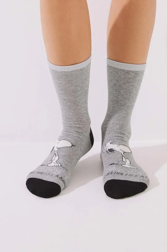 Κάλτσες women'secret Snoopy Xmas 6-pack  77% Βαμβάκι, 22% Πολυαμίδη, 1% Σπαντέξ