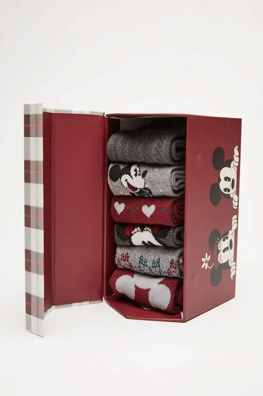 Шкарпетки women'secret Mickey Xmas 6-pack Жіночий