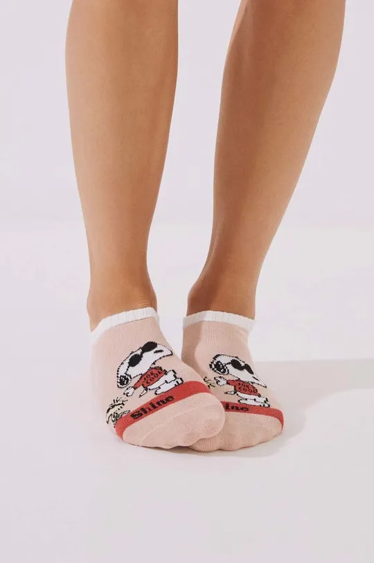 Κάλτσες women'secret Snoopy 3-pack πολύχρωμο