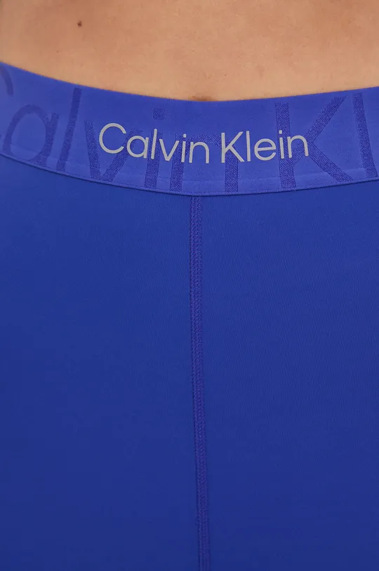 granatowy Calvin Klein Performance legginsy treningowe Monolith Reflective
