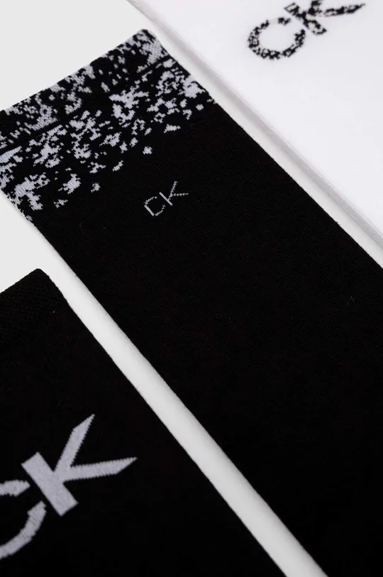 Ponožky Calvin Klein 3-pak čierna