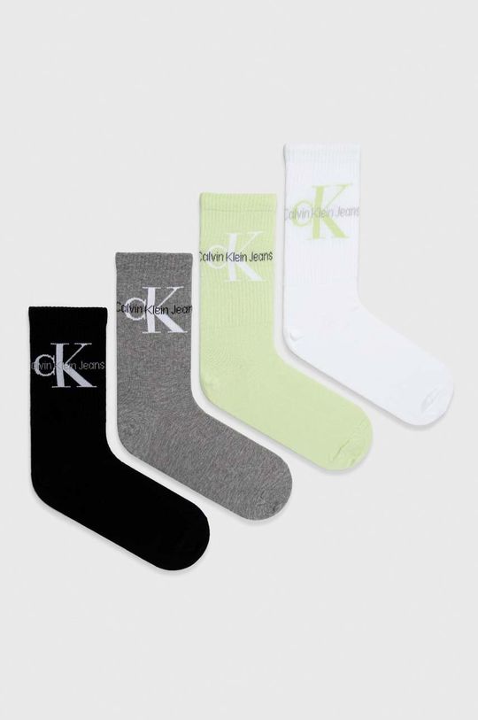 zelená Ponožky Calvin Klein 4-pack Dámský