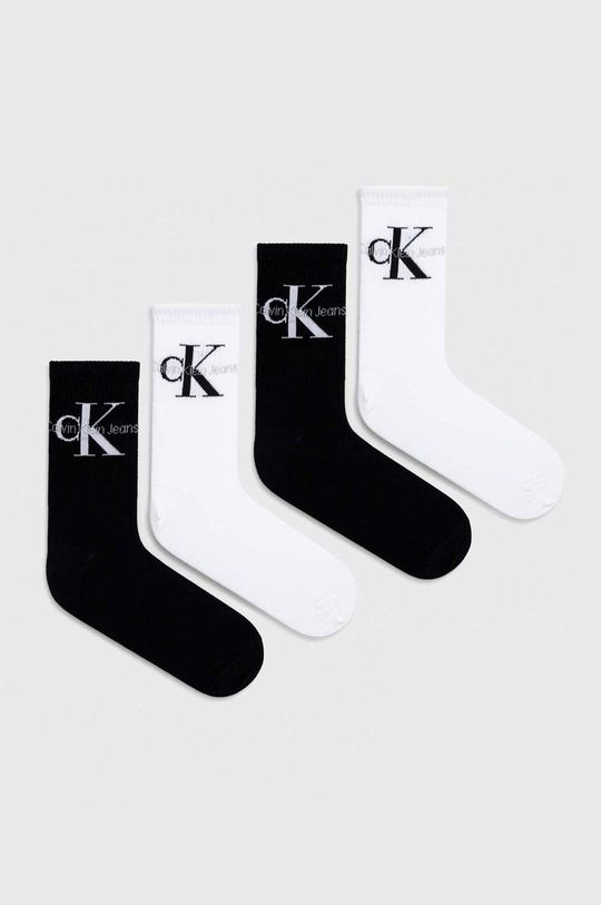 černá Ponožky Calvin Klein 4-pack Dámský
