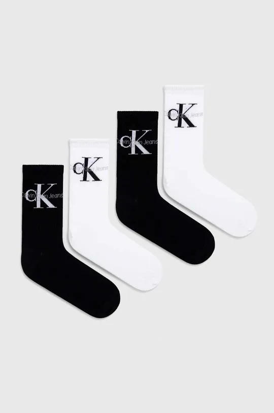 чорний Шкарпетки Calvin Klein 4-pack Жіночий