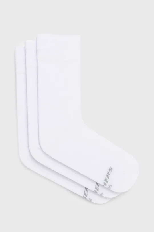 fehér Skechers zokni (3 pár) Női
