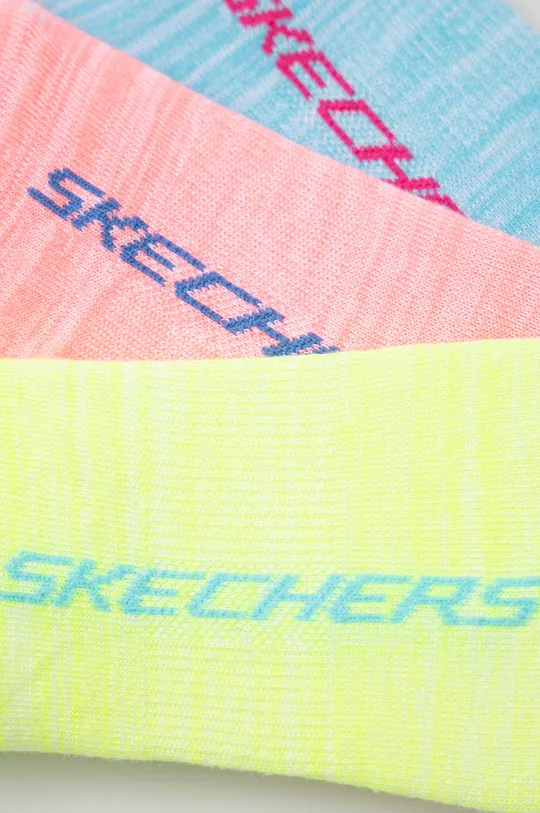 Κάλτσες Skechers (3-pack) ροζ