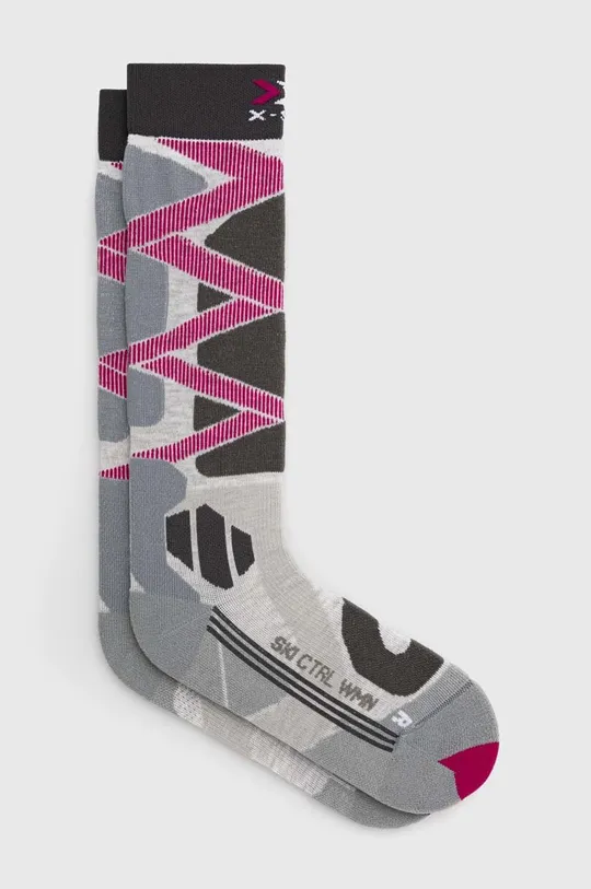 biały X-Socks skarpety narciarskie Ski Control 4.0 Damski