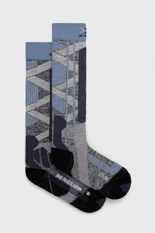 siva Skijaške čarape X-Socks Ski Rider 4.0 Ženski