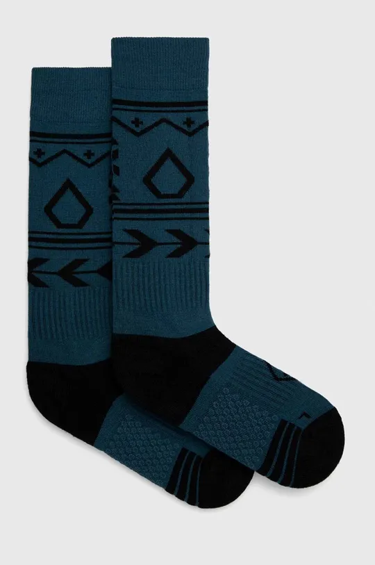 μπλε Μάλλινες κάλτσες Volcom Γυναικεία