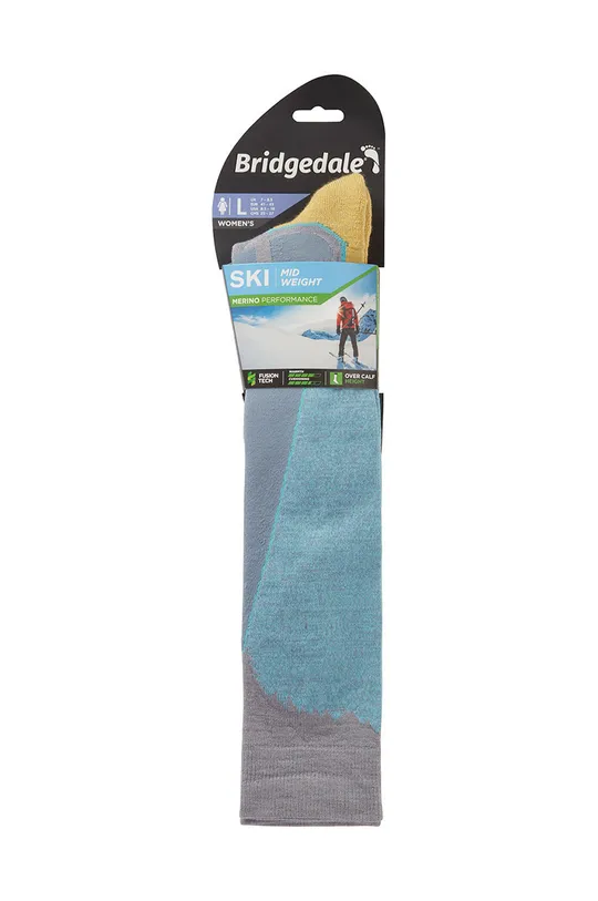 Κάλτσες του σκι Bridgedale Midweight Merino Performance  48% Νάιλον, 25% Μαλλί μερινός