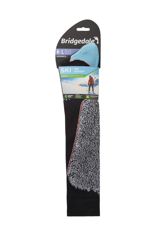 Bridgedale calzini da sci Midweight Merino Performance 48% Nylon, 25% Lana merino, 25% Endurophil™, 2% LYCRA®