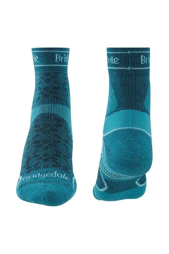 Ponožky Bridgedale Lightweight T2 Merino Sport tyrkysová