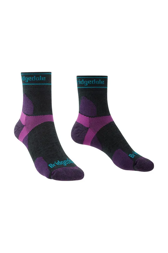 фіолетовий Шкарпетки Bridgedale Ultralight T2 Merino Sport Жіночий