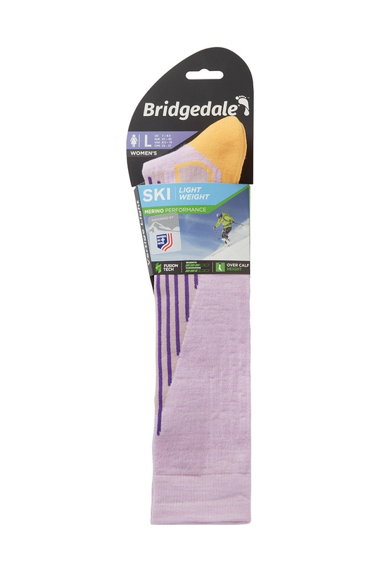 Κάλτσες του σκι Bridgedale Lightweight Merino Performance 51% Νάιλον, 20% Μαλλί μερινός, 20% Endurofil™, 7% Τακτέλ νάιλον, 2% LYCRA®