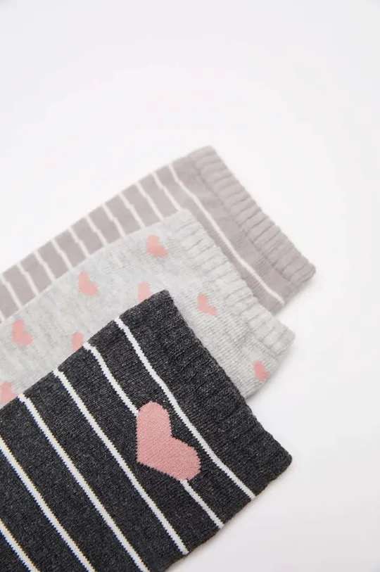 Κάλτσες women'secret 3-pack γκρί