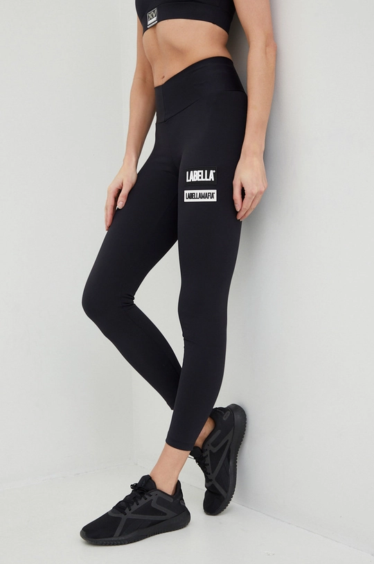 fekete LaBellaMafia edzős legging Go On Női