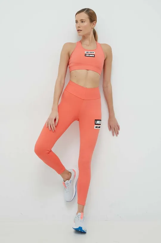 narancssárga LaBellaMafia edzős legging Go On Női