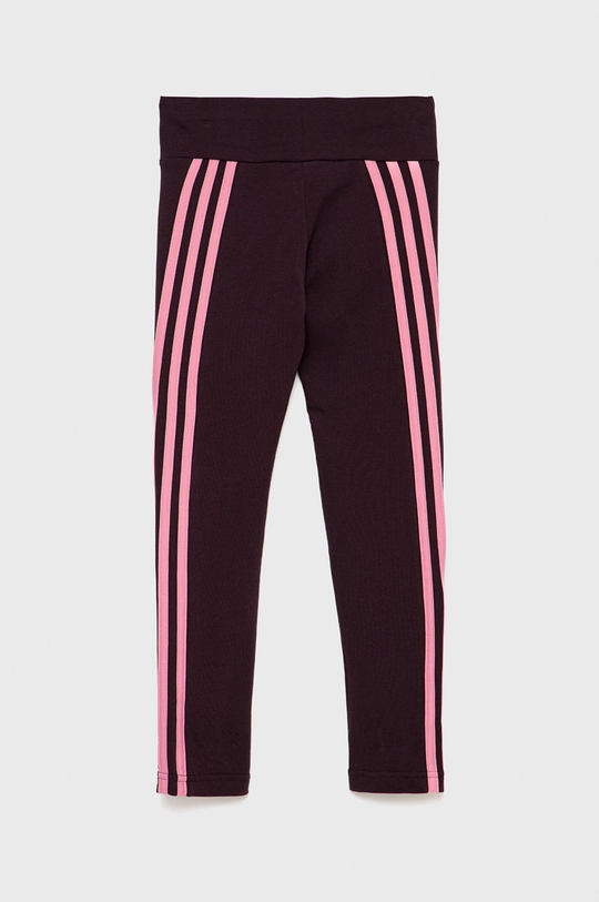 Detské legíny adidas Performance HN1072 burgundské