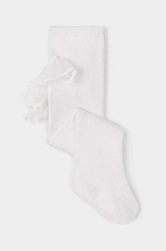 білий Дитячі шкарпетки Mayoral Newborn Для дівчаток