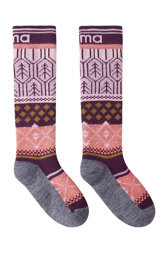 πολύχρωμο Παιδικές κάλτσες από μείγμα μαλλιού Reima Για κορίτσια