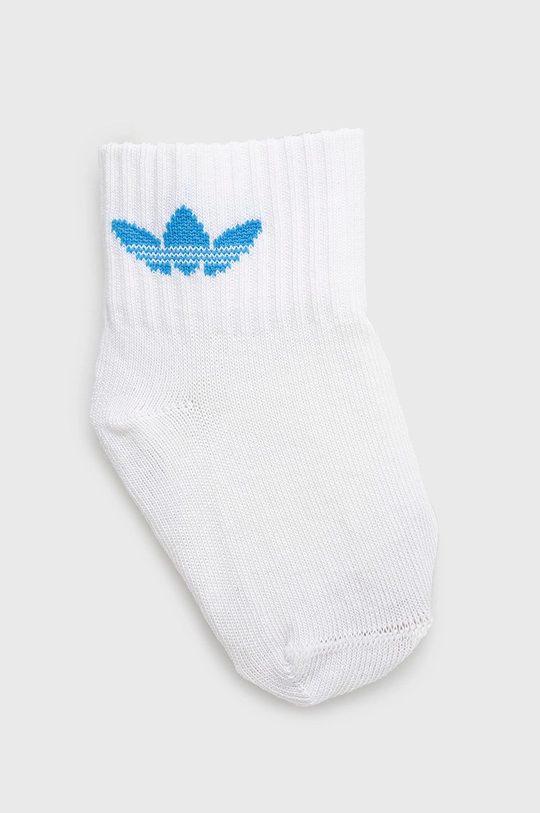 Otroške nogavice adidas Originals 2-pack  Material 1: 63% Bombaž, 33% Poliester, 3% Elastan, 1% Poliamid Material 2: 55% Bombaž, 41% Poliester, 3% Elastan, 1% Poliamid