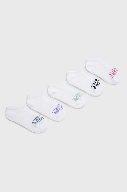 λευκό Abercrombie & Fitch παιδικές κάλτσες (5-pack) Για κορίτσια
