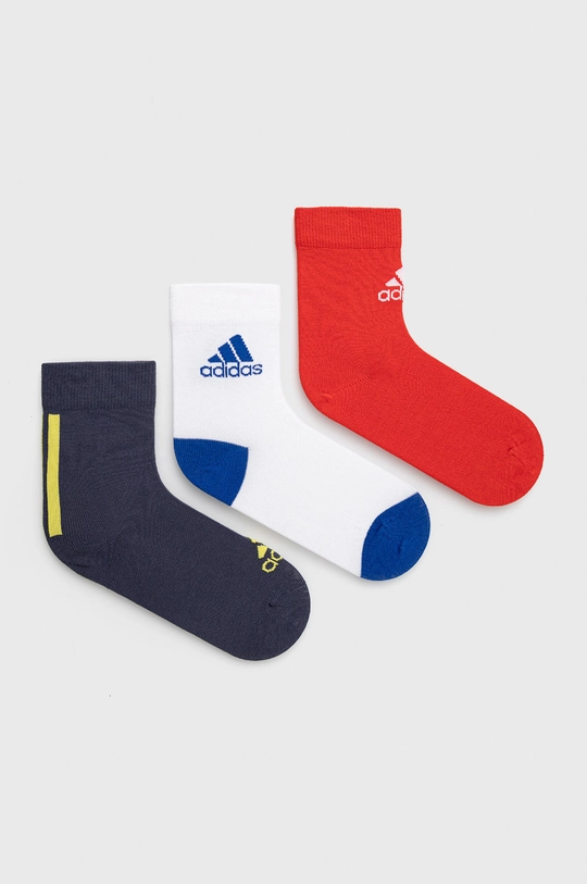 multicolor adidas Performance skarpetki dziecięce HM2313 (3-pack) Dziecięcy