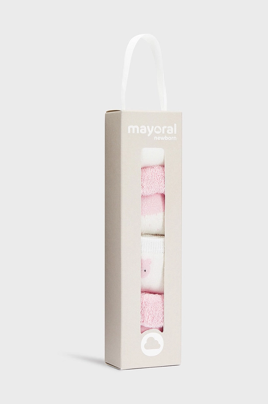 Mayoral Newborn skarpetki dziecięce (4-pack) 74 % Bawełna, 23 % Poliamid, 3 % Elastan