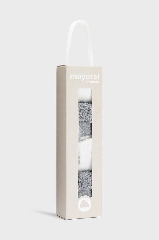 Mayoral Newborn skarpetki dziecięce (4-pack) 74 % Bawełna, 23 % Poliamid, 3 % Elastan